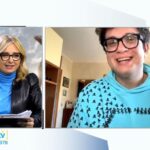 ALT: Lorenzo Pugnaloni presenta la sua nuova rubrica su TVRS, protagonista dell'intrattenimento.