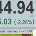 "Mercato azionario di Tokyo in calo del 3,02% all'apertura delle contrattazioni"