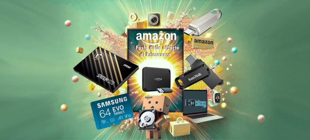 "Offerte Amazon dispositivi archiviazione World Backup Day"