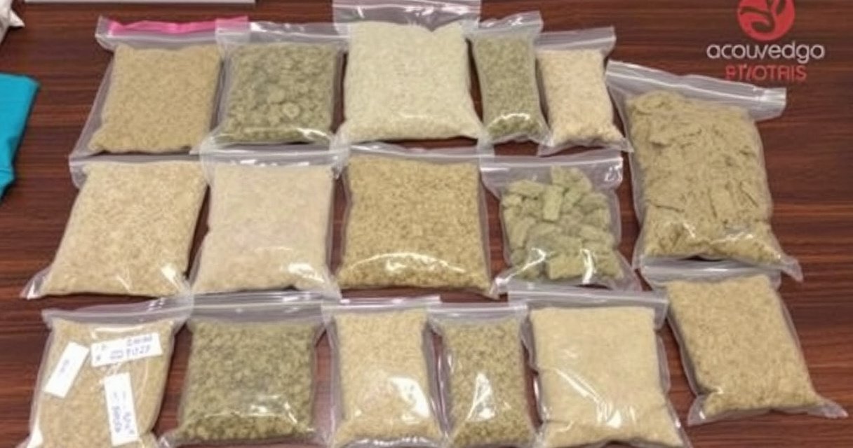 "Arresto di un 23enne a Crotone con 500 grammi di cocaina e hashish sequestrati."
