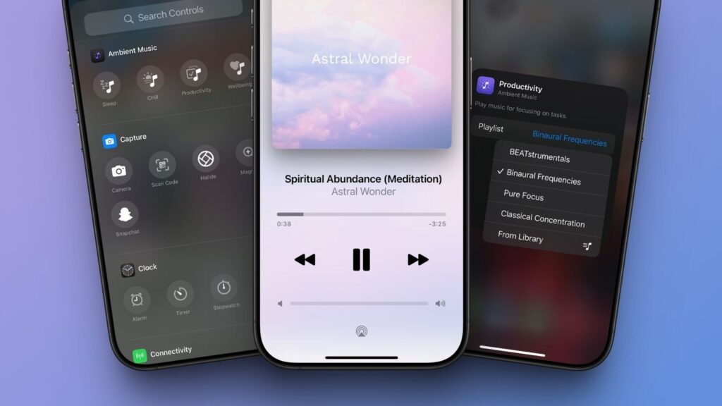 "Apple Music iOS 18.4: nuovi controlli per la musica d'ambiente"