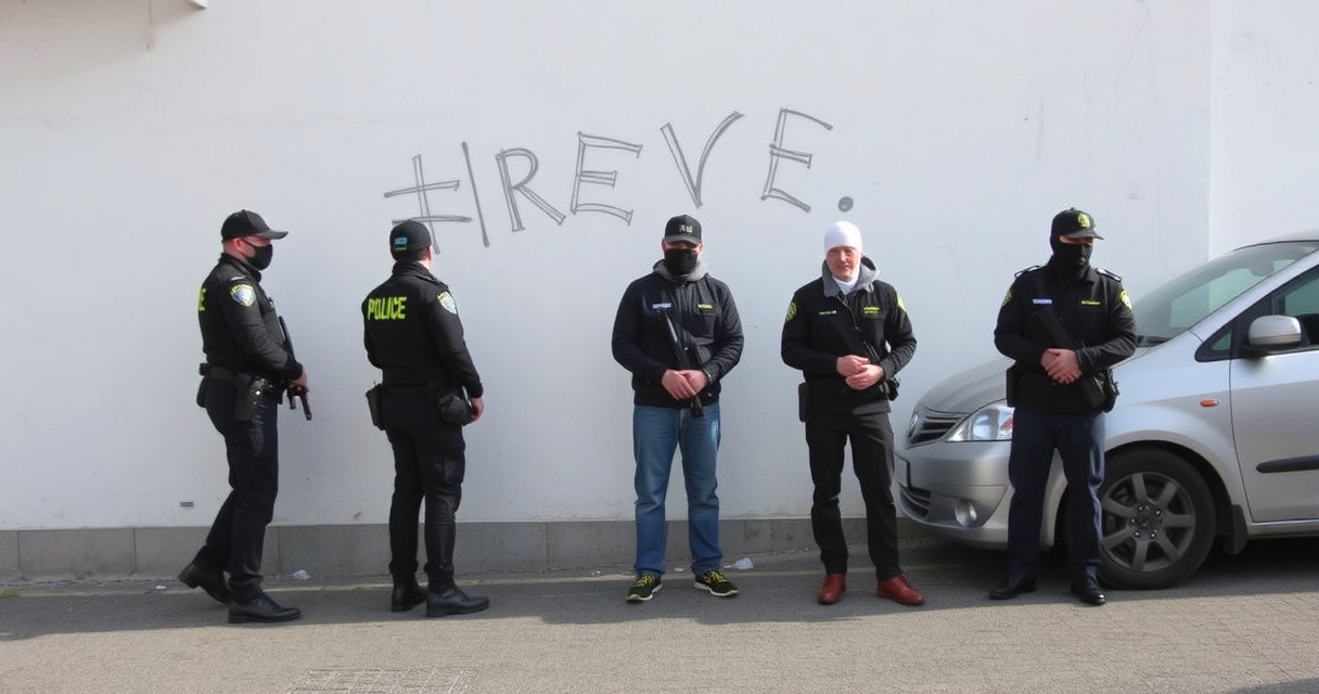 ALT: "Arresto di trentadue individui a Cosenza per traffico di droga, operazione basata su intercettazioni."