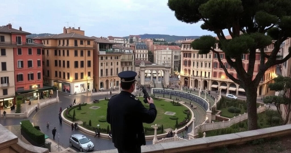 "Agguato mortale a Roma: coppia cinese uccisa a colpi di pistola sotto casa."