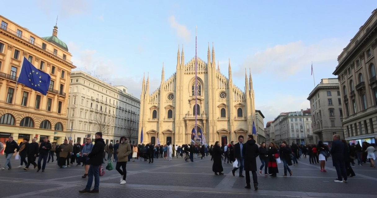 "Corteo del 25 aprile a Milano e Roma con tensioni contro il sindaco Sala e incendi di bandiere NATO e UE."