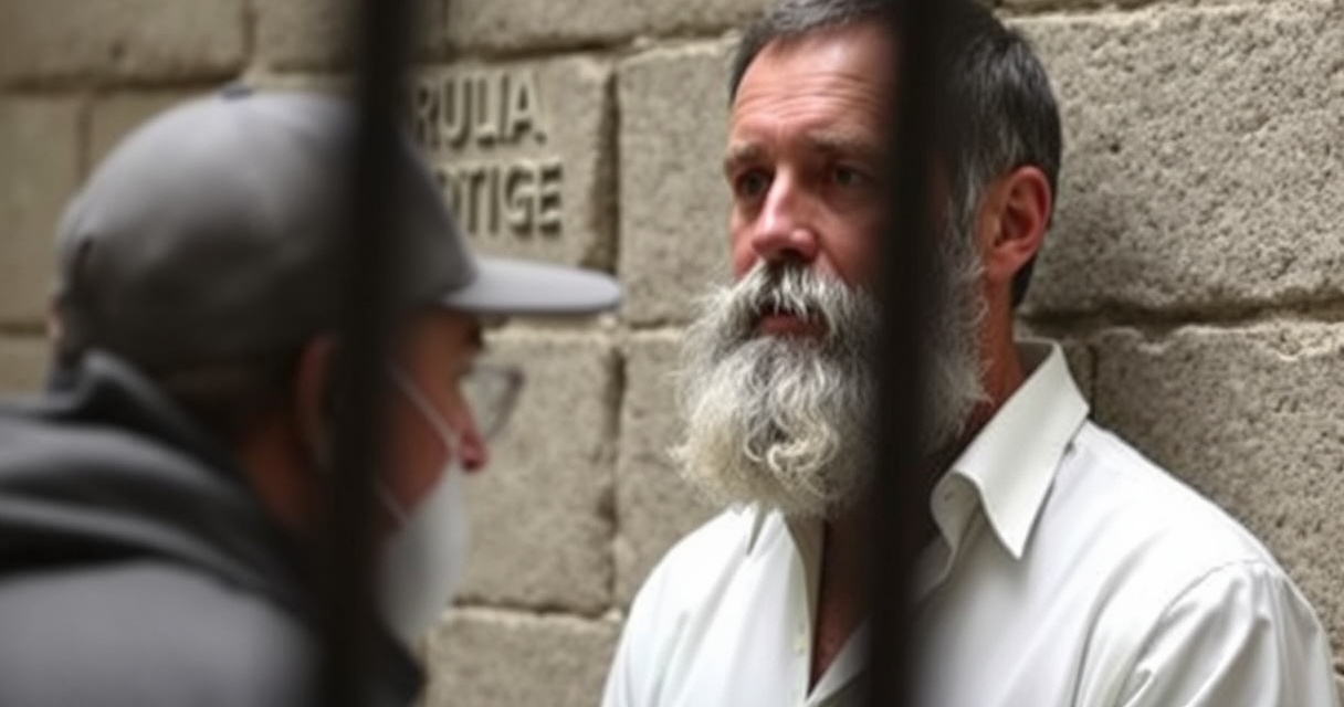 "Salvatore Calvaruso, detenuto per il massacro di Monreale, difeso dalla madre che afferma: 'È stato aggredito'."