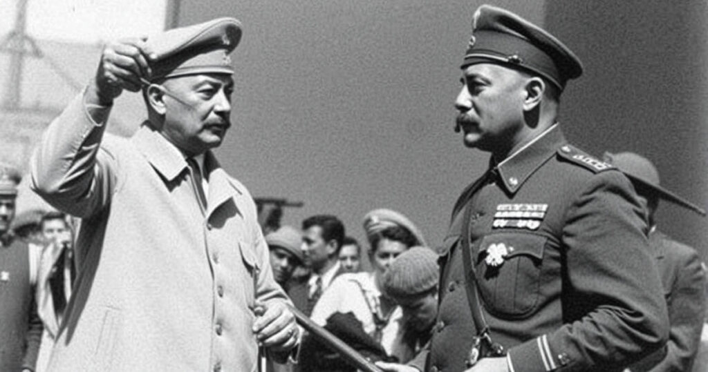 "Manifestazione a Dongo con saluti romani in omaggio a Mussolini, contro-presidio dell'Anpi in risposta."