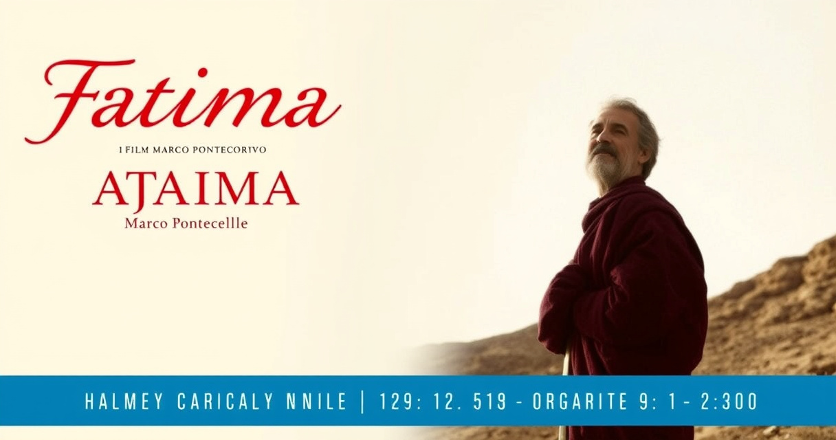 "Fatima: film di Marco Pontecorvo con Harvey Keitel e colonna sonora di Andrea Bocelli"
