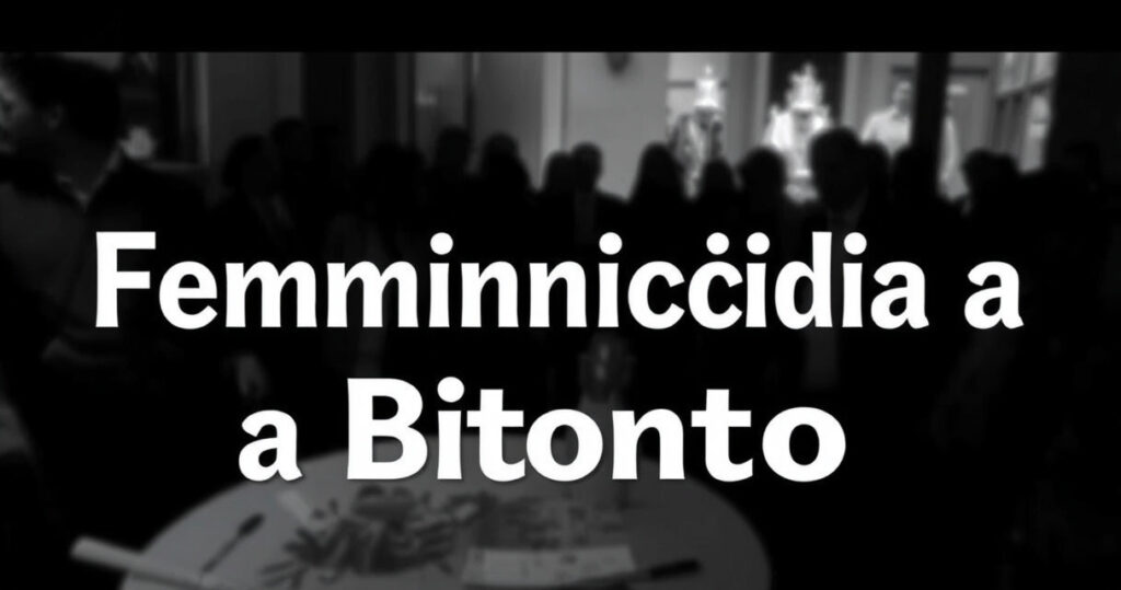 "Femminicidio a Bitonto: audio shock svela la violenza subita da Lucia Chiapperini."