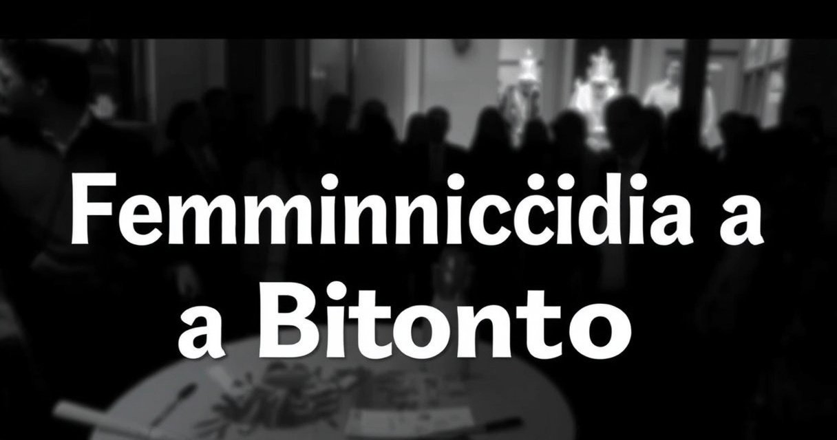 "Femminicidio a Bitonto: audio shock svela la violenza subita da Lucia Chiapperini."