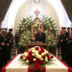 ALT: "Funerale di Carmine Parlato, la moglie chiede giustizia per l'incidente della funivia"