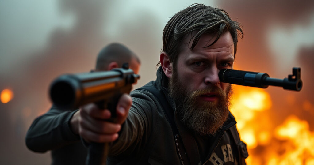 ALT: "Gareth Evans presenta Havoc, un film d'azione ricco di intensità e caos."