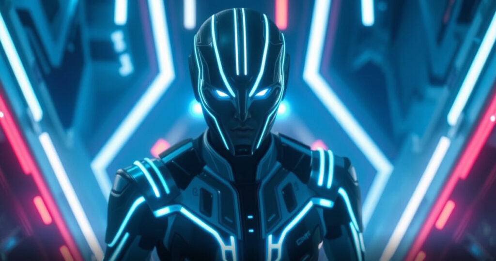 ALT: "Trailer di TRON: Ares svela la trama del nuovo capitolo del franchise Disney, con immagini futuristiche e avventure nel cyberspazio."