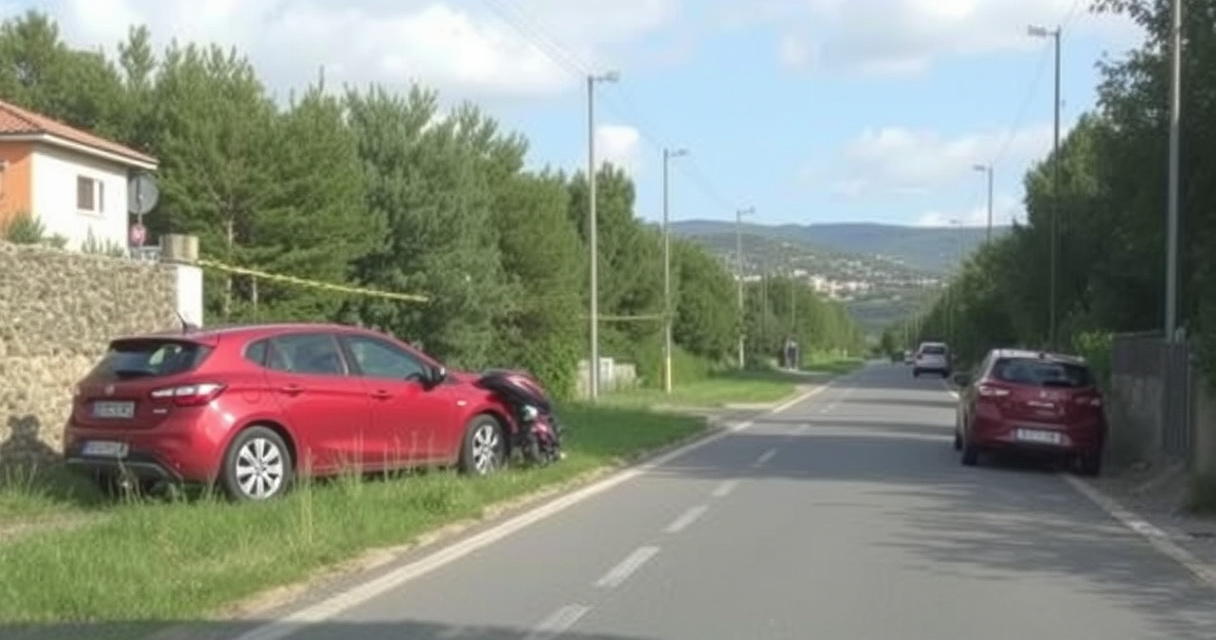 "Incidente mortale tra auto e moto sulla provinciale Castellana-Alberobello, vittima un giovane di 21 anni."