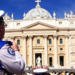 "Chiusura di Piazza San Pietro per i funerali di Papa Francesco, avviso della Protezione Civile."