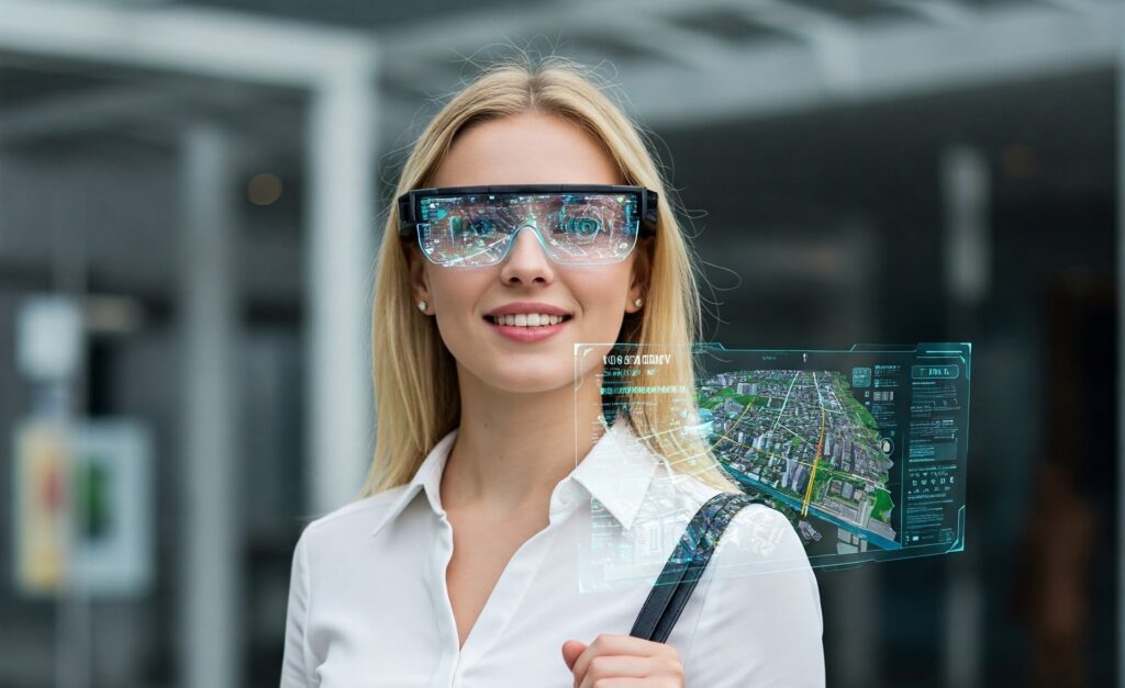 "Occhiali smart Hypernova di Meta con display integrato, in arrivo entro il 2025."