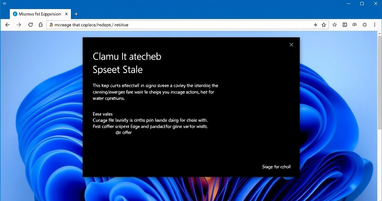 "Microsoft Edge Copilot Vision: nuovo strumento gratuito per migliorare l'esperienza di navigazione."