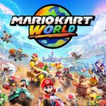 "Immagine di Mario Kart World per Switch 2, un'avventura open world in arrivo il 5 giugno 2025."