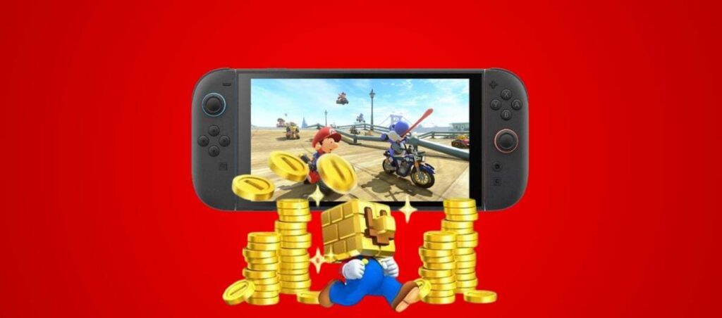 "Immagine di Nintendo Switch 2 con dettagli su aumento prezzi console e giochi"