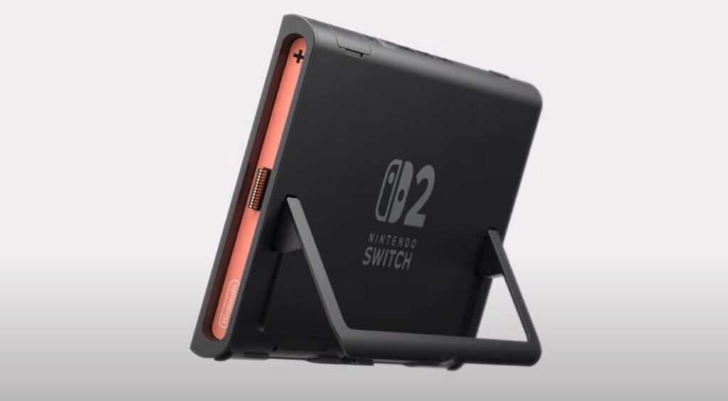 "Immagine di Nintendo Switch 2 con dettagli su come preordinarla e ottenere inviti per membri selezionati."
