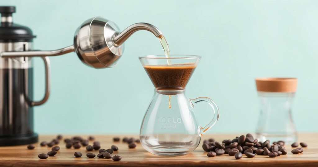 "Preparazione caffè filtrato aromatico e corposo: segreti e tecniche"