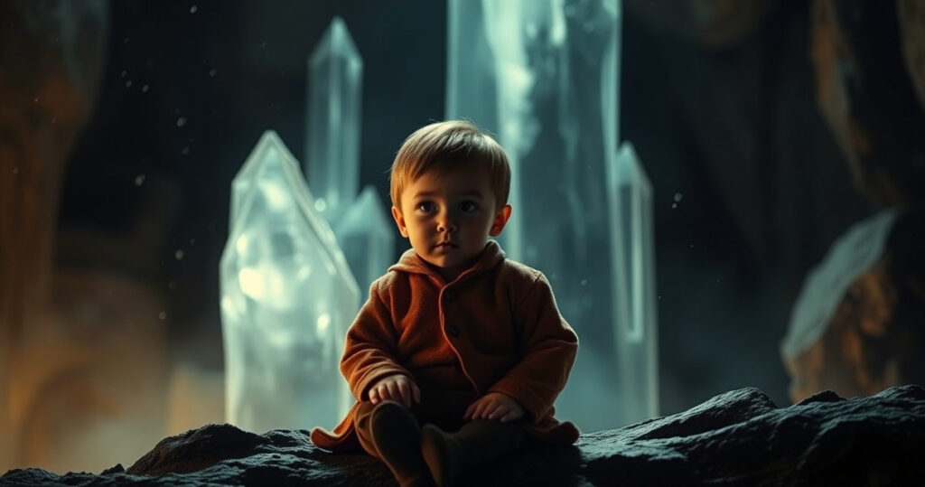 ALT: "Locandina del film 'Il bambino di cristallo', una storia commovente da non perdere al cinema."