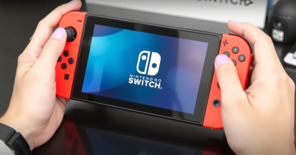 "Immagine della Nintendo Switch 2 con video di prime impressioni e analisi"