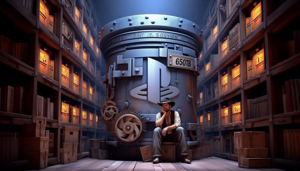 "Vault Sony per la storia videoludica di PlayStation: 650 TB di dati preservati"