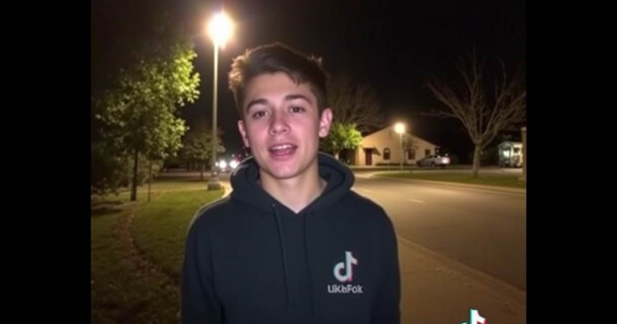 ALT: "Giovane testimone su TikTok racconta la violenta lite che ha portato alla strage di Monreale."