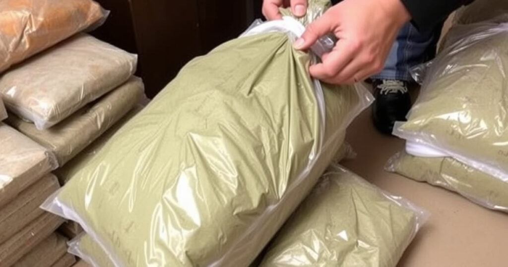 "Uomo di 70 anni arrestato ad Arezzo con 45 kg di hashish nascosti in bombola del gas"