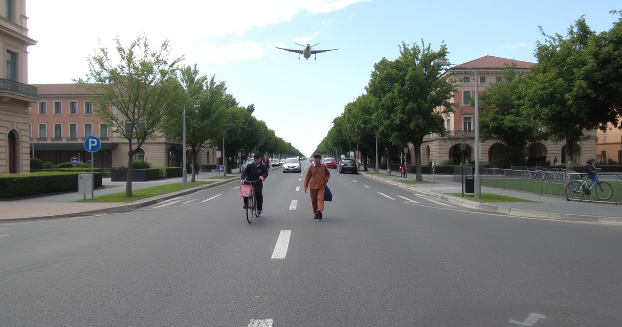 "Atterraggio d'emergenza di un aereo Piper su strada a Padova, nessun ferito tra i passeggeri."