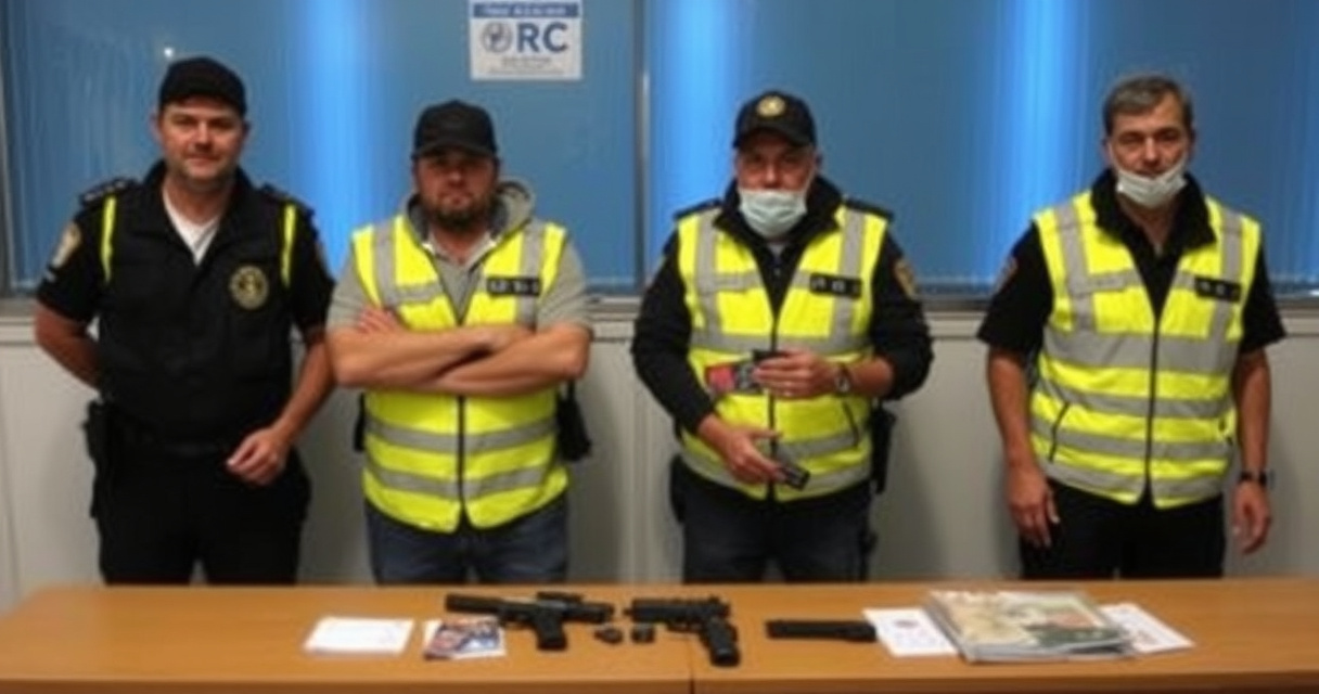 "Arresto di due marocchini per traffico di droga tra Livorno e Pisa, con sequestro di 47mila euro e pistola."