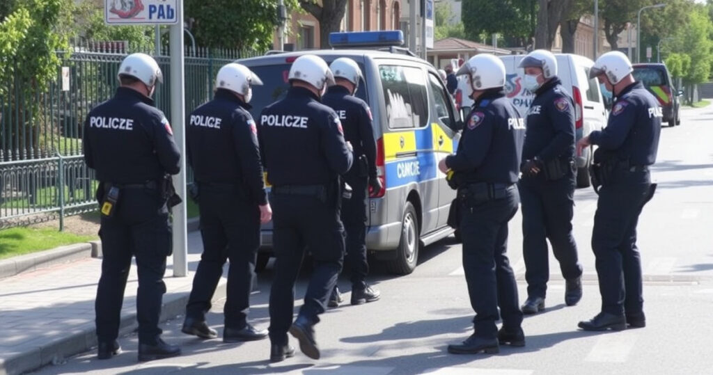 "Arresto di un 32enne serbo a Torino dopo inseguimento e aggressione alla polizia."