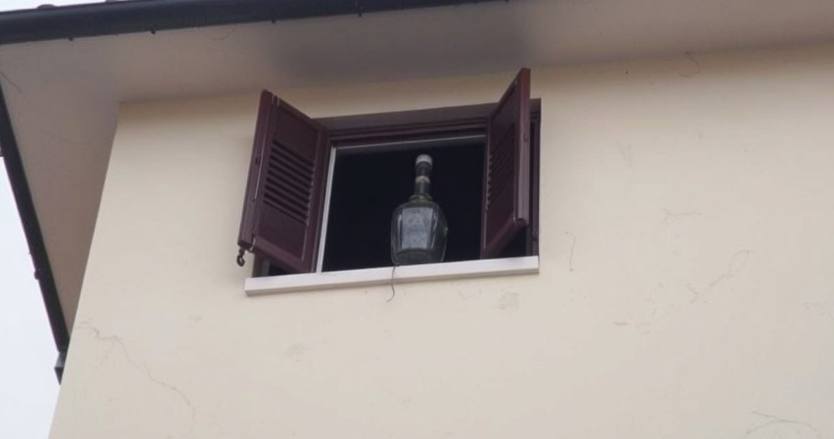 "Immagine informativa su caso di Dengue a Capiago Intimiano, con raccomandazione del Comune di tenere finestre chiuse."