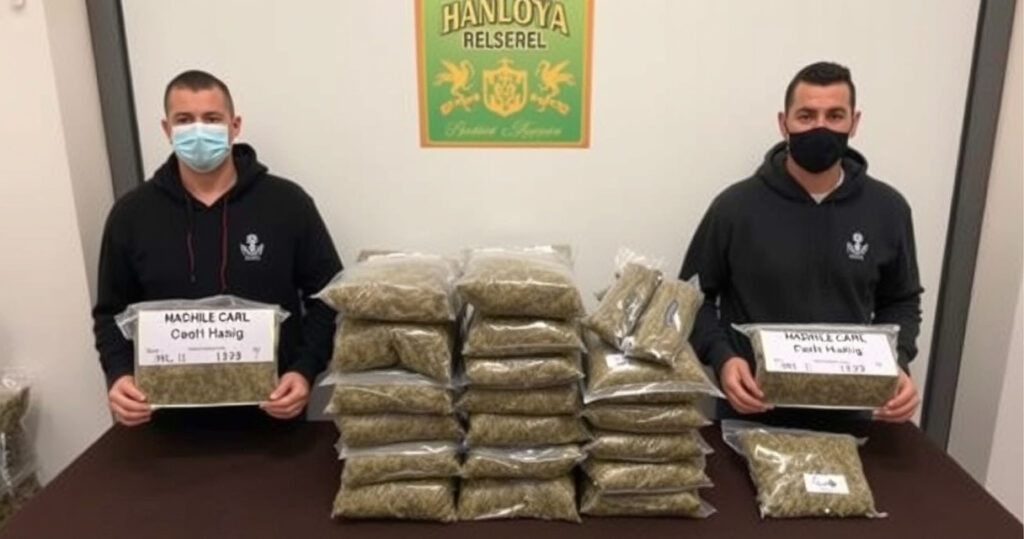 "Due ventiduenni arrestati a Mantova con 24 kg di hashish e 31.490 euro in contante nel garage"