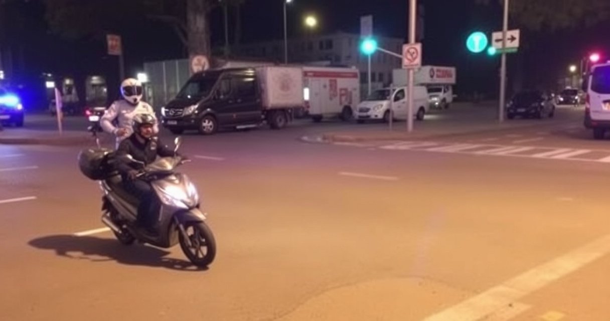 "Fuga e incidente a Catania: arresto di un 17enne per furto di scooter, complici ricercati."