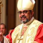"George Jacob Koovakad, primo cardinale a chiudere le porte del Conclave e avviare il voto per il nuovo Papa."