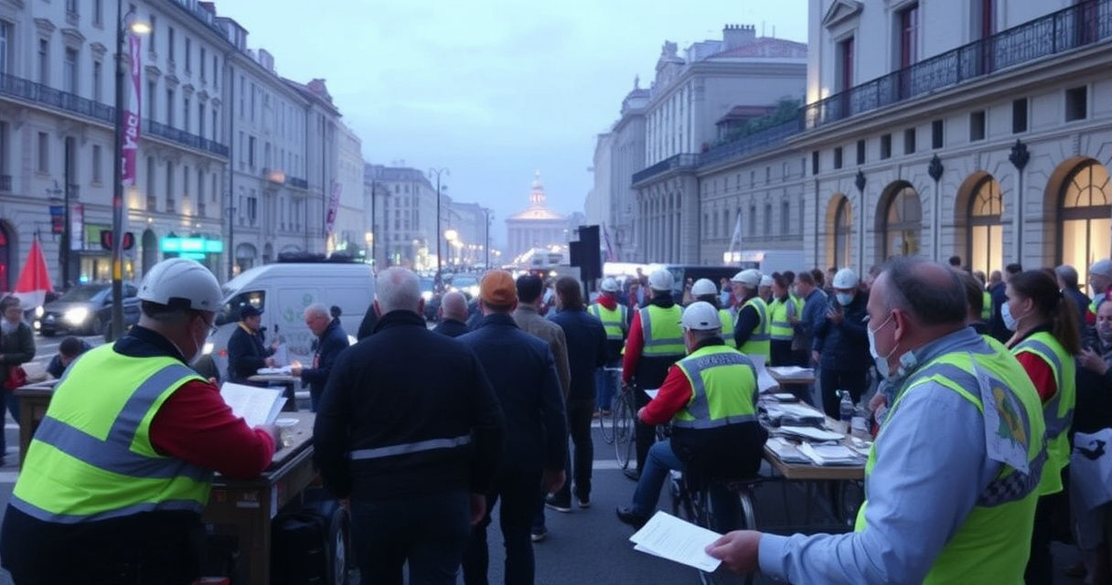 "Protesta dei giornalisti di Tg La7 per migliori condizioni di lavoro e diritti professionali."