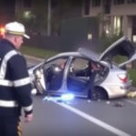 "Incidente mortale nel Brindisino: tre giovani ventenni perdono la vita in un'auto ribaltata e in fiamme."