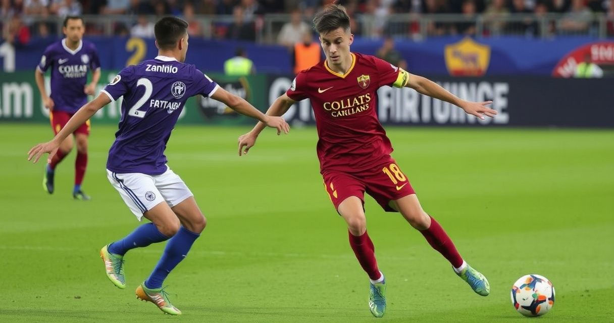 ALT: "Nicolò Zaniolo accusato di violenza verso calciatori della Primavera dopo partita Roma-Fiorentina."