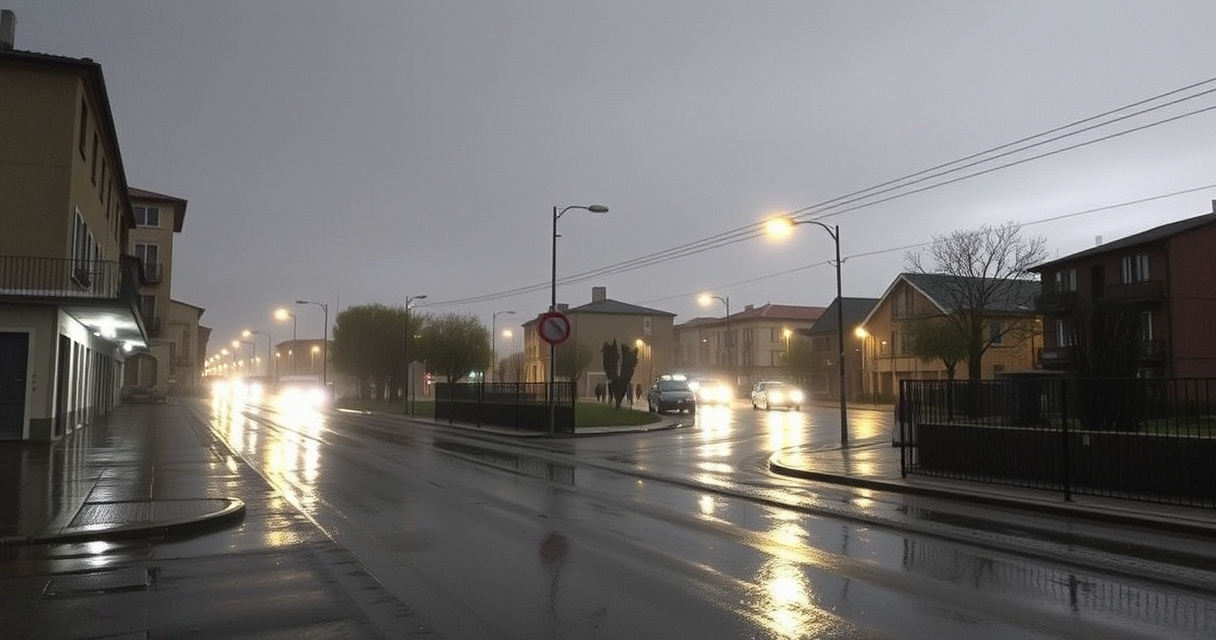 "Maltempo a Forlì: strade allagate e blackout dopo 70 mm di pioggia in mezz'ora."