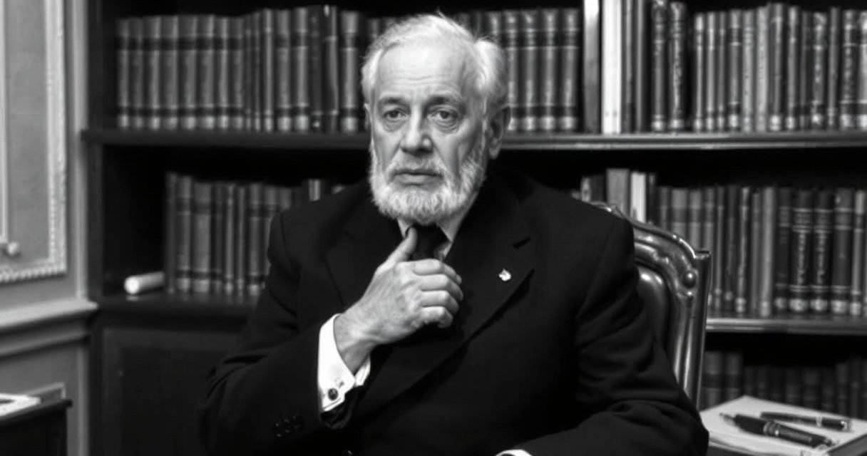 ALT: "Nino Marazzita, avvocato di fama, noto per il suo ruolo nei casi Moro, Pasolini e il massacro del Circeo, è morto."