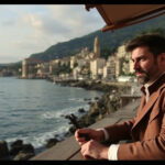 ALT: "Pierfrancesco Favino nel film 'Il Maestro', girato a Portonovo: prime scene svelate."