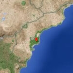 "Immagine della mappa sismica che evidenzia la scossa di terremoto di magnitudo 2.9 nel sudest di Roma, tra San Cesareo e Rocca Priora."