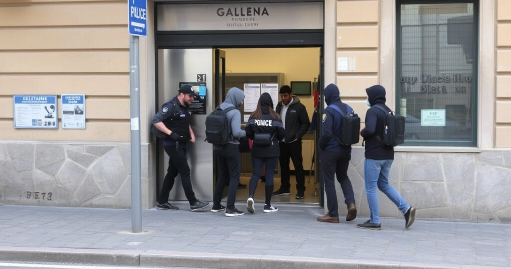 "Sei ragazzi identificati dopo aggressione a Galatina, divieti di accesso per un anno."