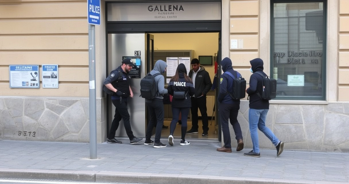 "Sei ragazzi identificati dopo aggressione a Galatina, divieti di accesso per un anno."