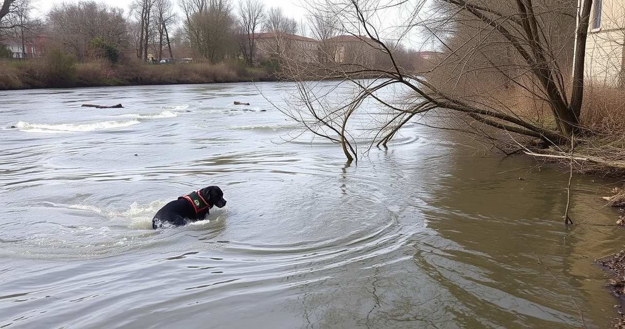"Uomo di 63 anni muore cercando di salvare il suo cane da un torrente a Udine"