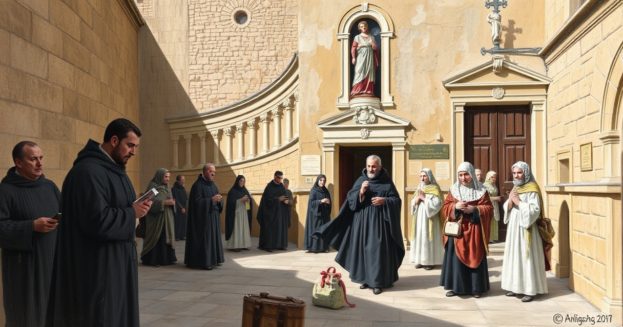 "Undici suore di clausura fuggono dal convento di San Giacomo per supportare la badessa destituita."
