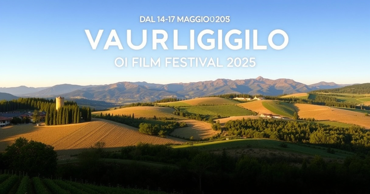 "Valpolicella Film Festival 2025: un viaggio nella cultura contemporanea dal 14 al 17 maggio."