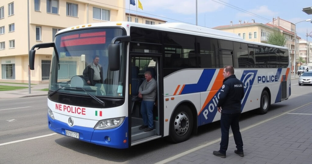 "Arresti per violenza sessuale e atti osceni ad Avellino, autostazione e fermata bus coinvolte."