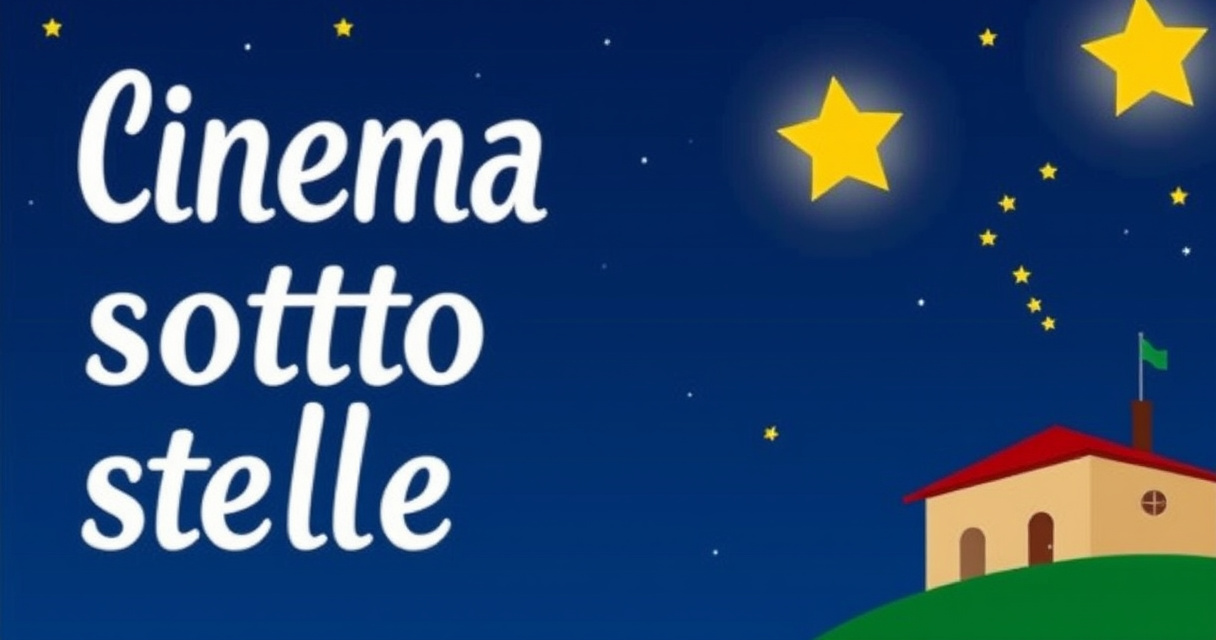 ALT: "Bando per la gestione della rassegna estiva 'Cinema sotto le stelle' a Sassuolo"
